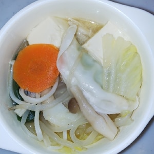 白菜たっぷり☆水餃子鍋